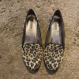 Steve Madden Leopard Loafers